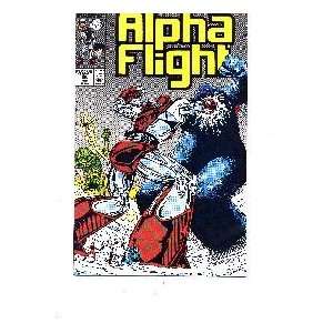  Alpha Flight #55 Marvel No information available Books