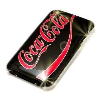 Coca Cola   Black with Red Styling   Hard Case for iPhone 3 3G 3GS by 