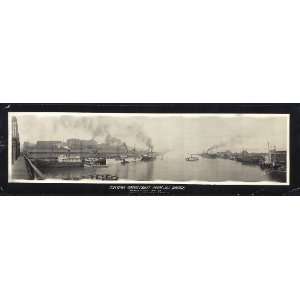  Photo Tacoma water front from 11th Street Bridge 1908 