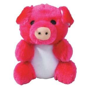  Zanies Kutie Pies Plush Poink The Pig Dog Toy, 4 3/4 Inch 