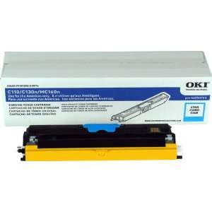  NEW Oki OEM Toner 44250715 (CYAN) (1 Cartridge) (Color 