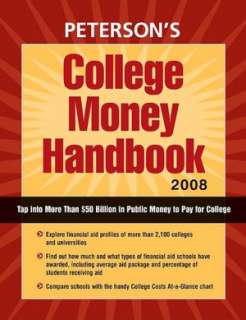   College Money Handbook by Linda Seghers, Petersons  Paperback