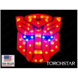    High light LED Transformers Autobots Car Emblem RED