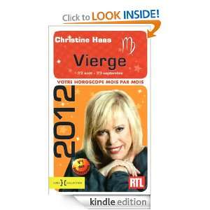 Vierge 2012 (French Edition) Christine HAAS  Kindle Store
