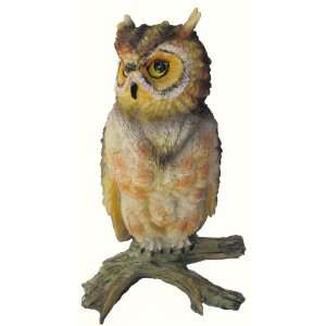 Hoot Owl Figurine Statue 