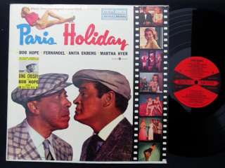 PARIS HOLIDAY Bob Hope/Anita Ekberg 1958 UA LP NM  