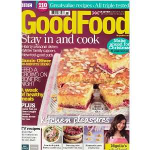 BBC Good Food Magazine (Stay in & cook, November 2010) various 