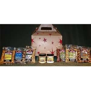 Star Selections Holiday Popcorn Gift Box:  Grocery 