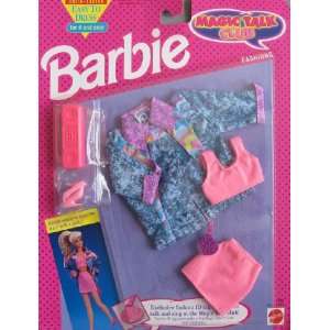  Barbie MAGIC TALK CLUB FASHIONS w Exclusive Fashion ID TAG 