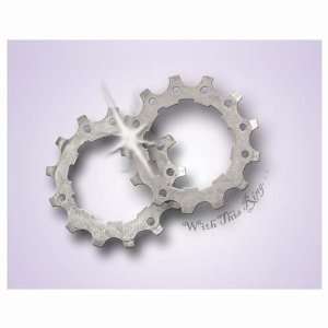  Bicycle Chain With This Ring Wedding Greeting Card 