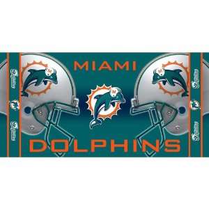  Miami Dolphins NFL Beach Towel 30x60: Sports & Outdoors
