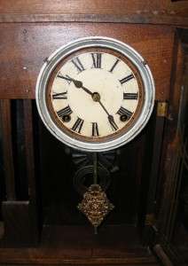   Sessions Clock Co Forestville Conn USA &key Mantel Clock Works!  