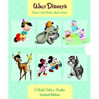  Walt Disneys 6 Little Golden Books Bambi/Dumbo/Mother 