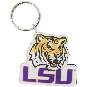  NCAA LSU Tigers High Definition Logo Keychain Sports 