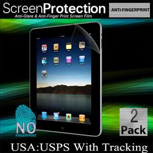 Ipad 1 Premium Anti Glare Fingerprint LCD Screen Protector Matte Film 