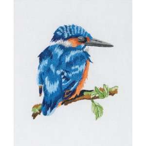  Kingfisher (Bird)   Freestyle Embroidery Kit Arts, Crafts 