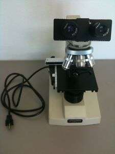 Unitron Lab 1 Microscope H.K.W.10X 4/0.13   100/1.25  