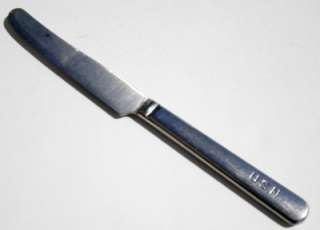 UNITED STATES NAVY SILVERWARE U.S. Military Table Knife  