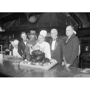  1924 photo Buffalo meat served at Willard Hotel Washington 