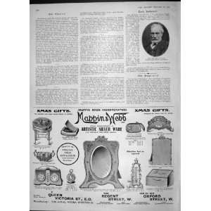  1904 PORTRAIT LORD HOBHOUSE MAPPIN WEBB ADVERTISEMENT 