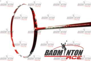 APACS EDGESABER 10 RED Badminton Racket Free String & Grip  