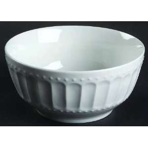  Gibson Designs Regalia White Soup/Cereal Bowl, Fine China 