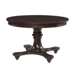  Broyhill Farnsworth Pedestal Dining Table: Furniture 