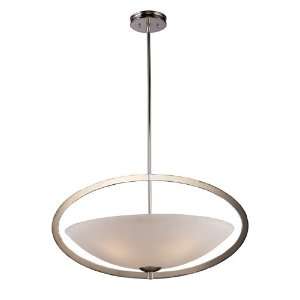  Dione 5 Light Pendant In Polished Nickel