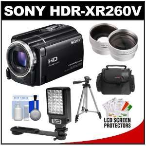 HDR XR260V 160GB HDD 1080p HD Video Camera Camcorder (Black) with LED 
