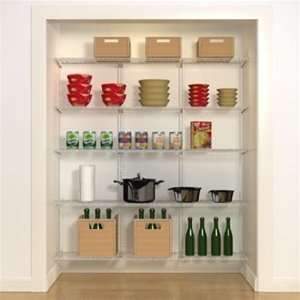  72 5 Shelf Storage System White: Home & Kitchen