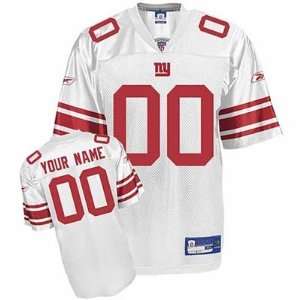  100% Authentic Polyester New York Giants Jersey: Sports 