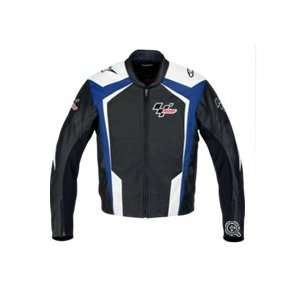  Alpinestars Moto GP 110 Leather Jacket , Color Blue, Size 