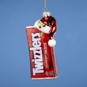   Hersheys Glass Twizzlers Candy Bar Ornament 5 Home & Kitchen