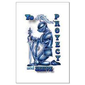  To Protect and Serve Cool Large Poster by CafePress 