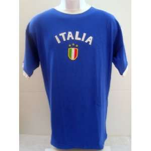   Italy Soccer Tee Shirt Futbol Football Gift  Size 2xl 