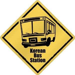    Korean Bus Station  South Korea Crossing Country