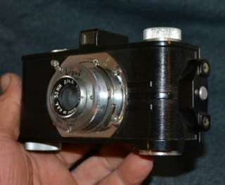 ARGUS model FA Camera w/50mm f/4.5 coated ANASTIMAT lens and leather 