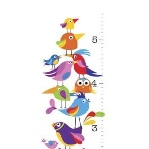  Wallpaper 4Walls Birds tweetie Pie Growth Chart KP1584PP 
