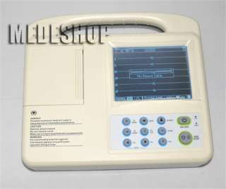 channel EKG/ECG machine Electrocardiograph 5.7screen  