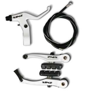 Sinz Pro linear pull brake kits feature110 millimeter cantilever arms 