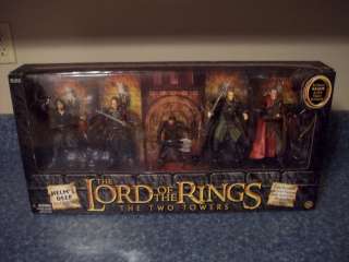 Lord Of The Rings LOTR The Two Towers Gift Pack Helms Deep Battle Set 