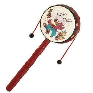   Babies Playing Toy Hand Shake Music Instrument Rattle Drum: Baby