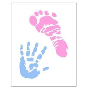  Baby Hand and Foot Prints Stencil
