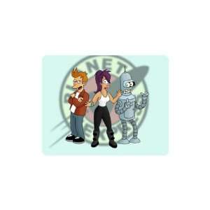  Brand New Futurama Mouse Pad Fry, Leela, And Bender Planet 