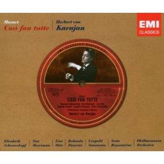 Mozart Così Fan Tutte ~ Karajan by Elisabeth Schwarzkopf, Lisa Otto 