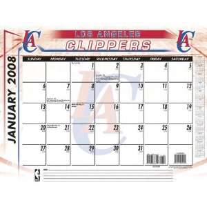  Los Angeles Clippers 2008 Desk Calendar