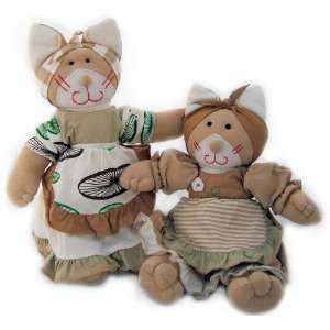  Mama Cat Doll   Organic Color Grown Cotton Toys & Games