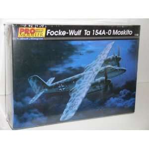   Focke Wulf Ta 154A 0 Moskito   Plastic Model Kit 