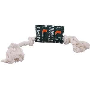  Miami Hurricanes Tug Rope Pet Toy: Sports & Outdoors