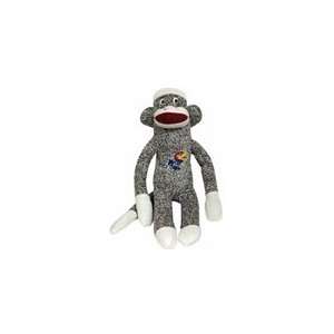  Kansas Jayhawks Logo Sock Monkey Toys & Games